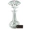 Matashi Chrome Plated Silver Flowers Bouquet And Vase W/ Pink Crystals Chrome-Plated Table Top Decorations Metal